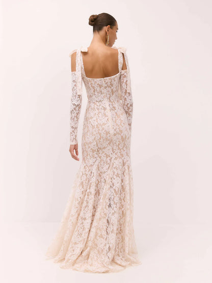 Galia Lahav Camelia Gown in White