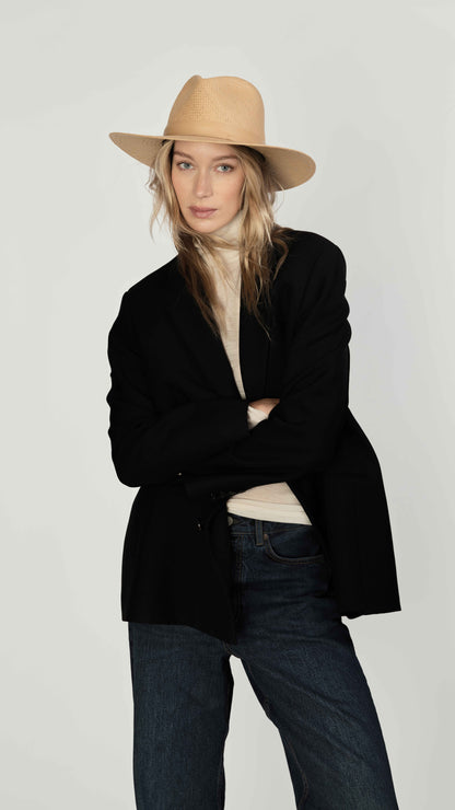 Janessa Leone Simone Hat in Sand
