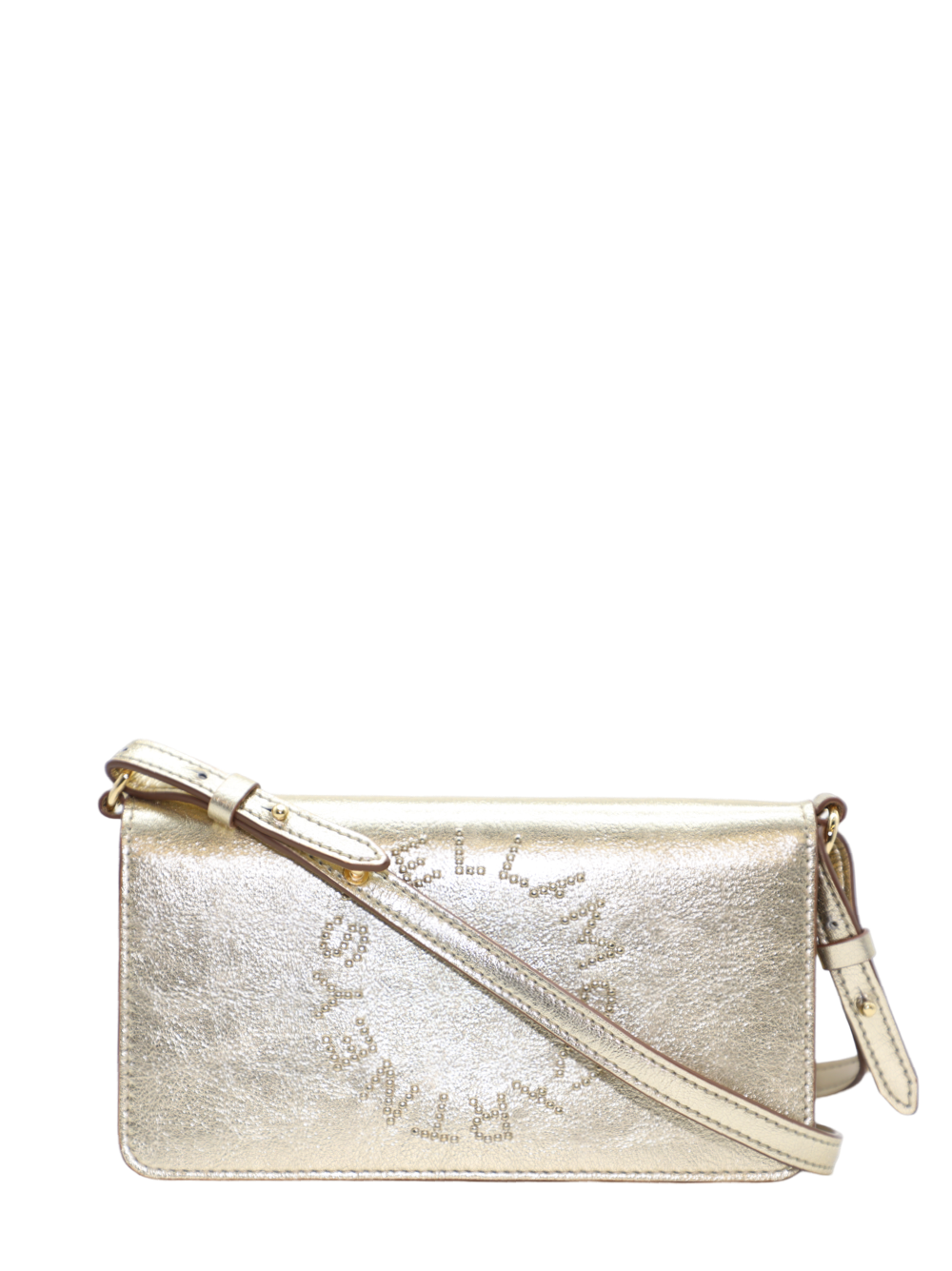 Stella McCartney Mini Crossbody Metallic Alter Mat With Studded Logo (More Colors)