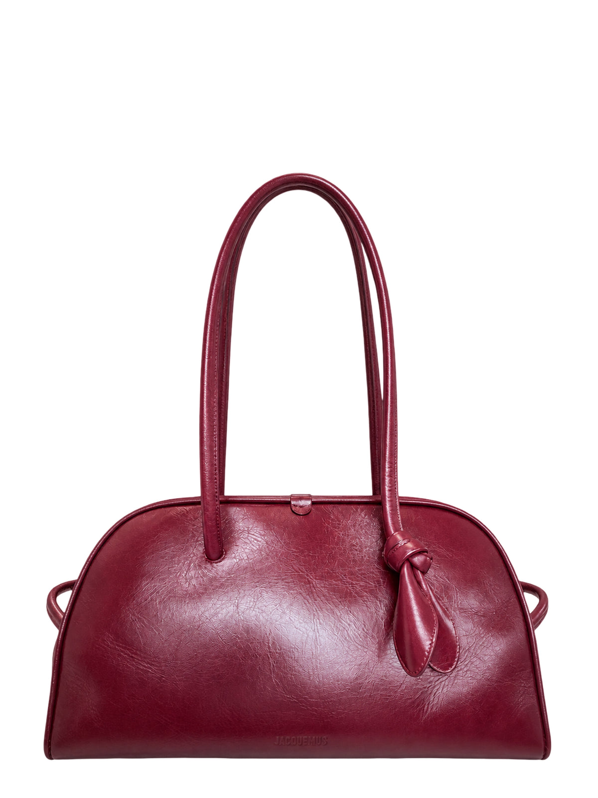 Jacquemus The Turismo Bag in Burgundy