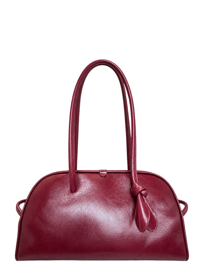 Jacquemus The Turismo Bag in Burgundy