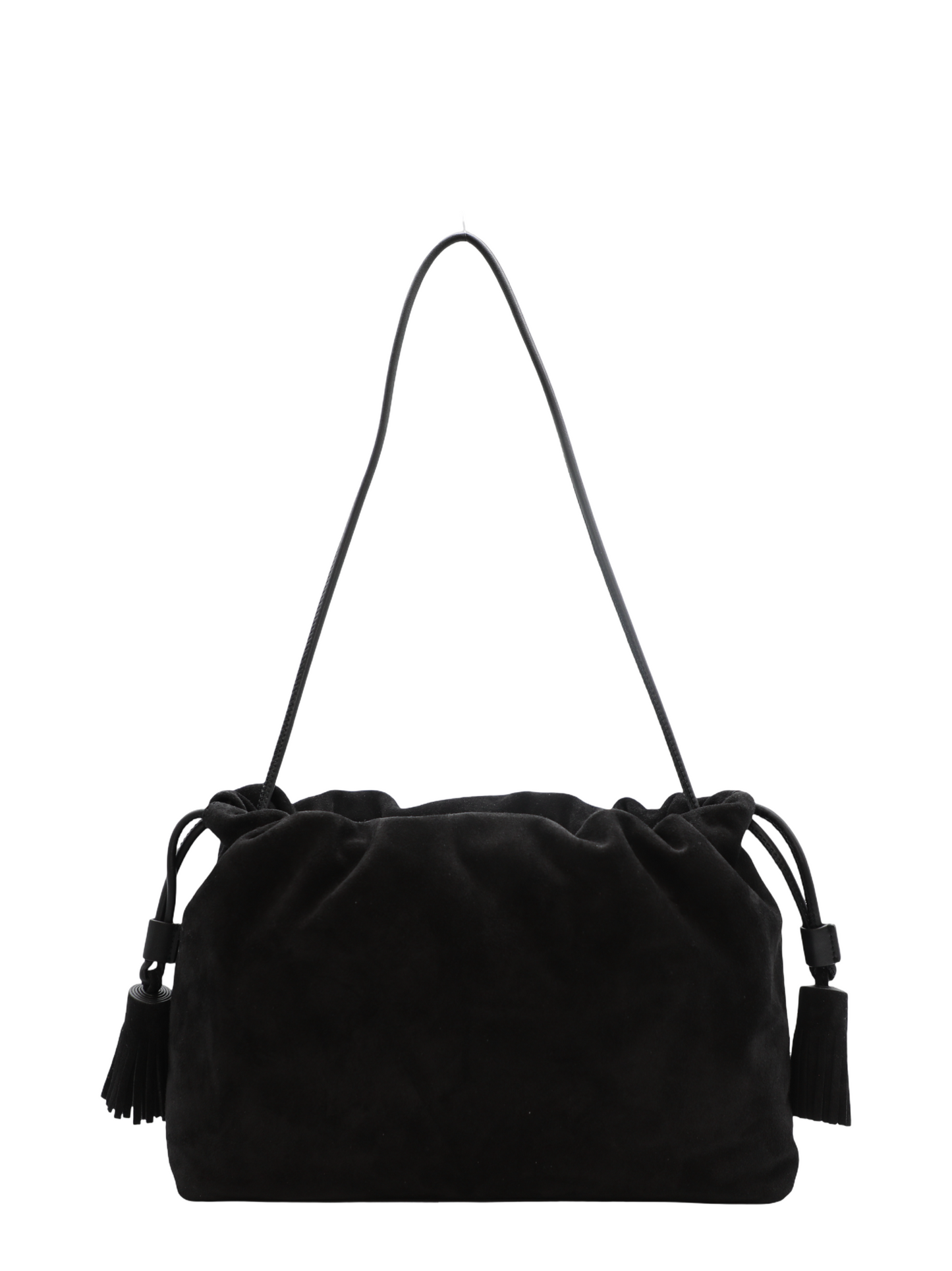 Veronica Beard Suede Veronica Beard Stash Bag in Black
