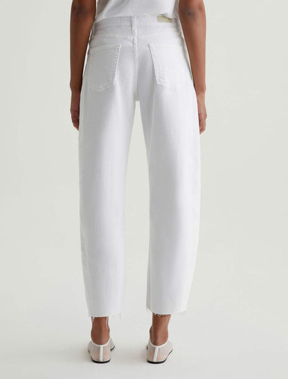 AG Jeans Hattie Crop in Gallery White