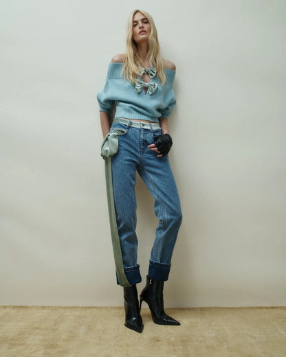 Hellessy Rin Jean in Dark Stone Wash/Moss