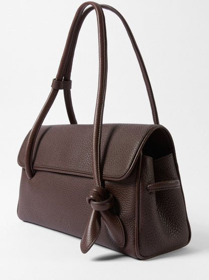 Jacquemus The Long Turismo Bag in Dark Brown