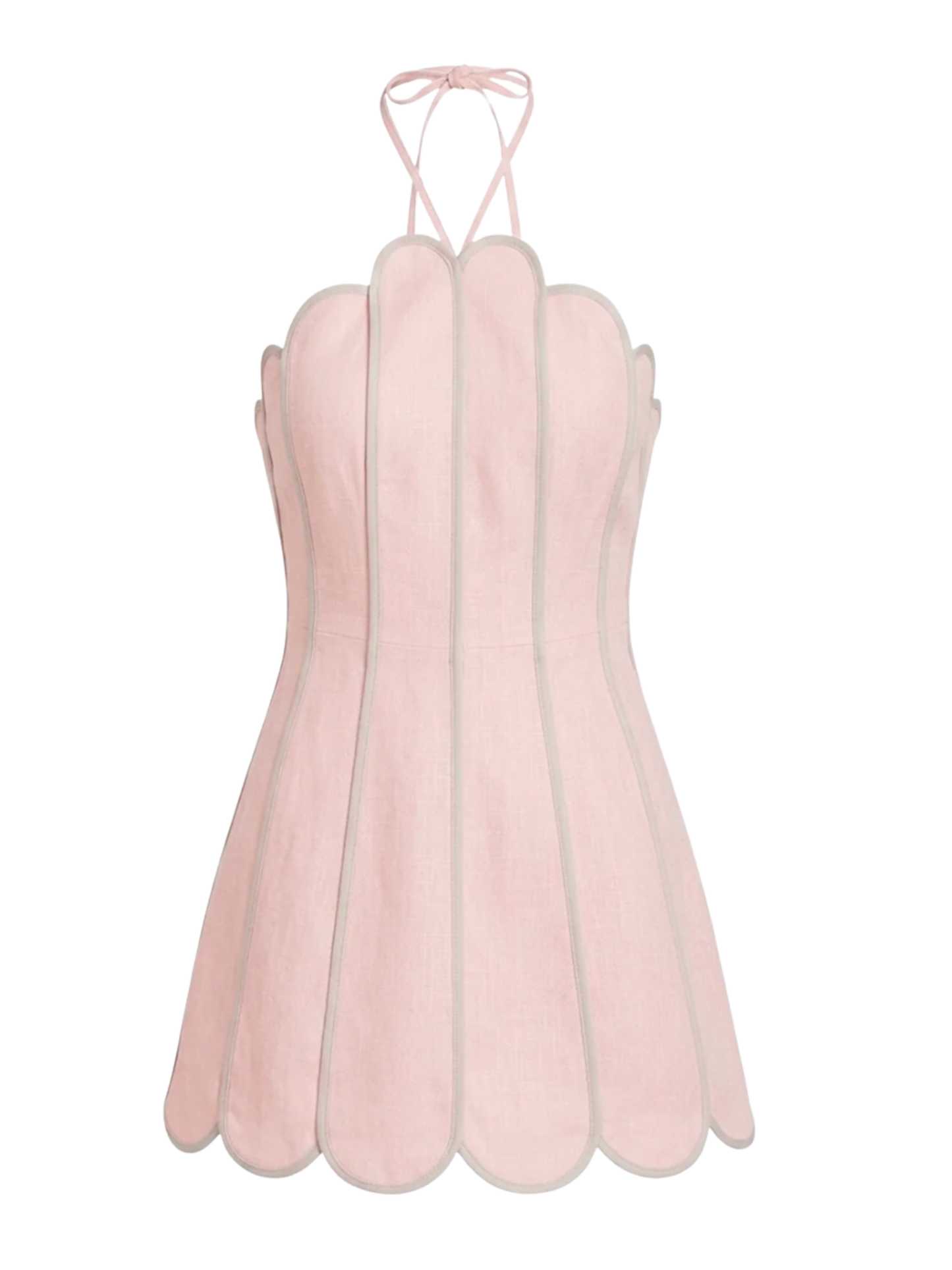 Azulu Lenny Dress in Ballet Pink