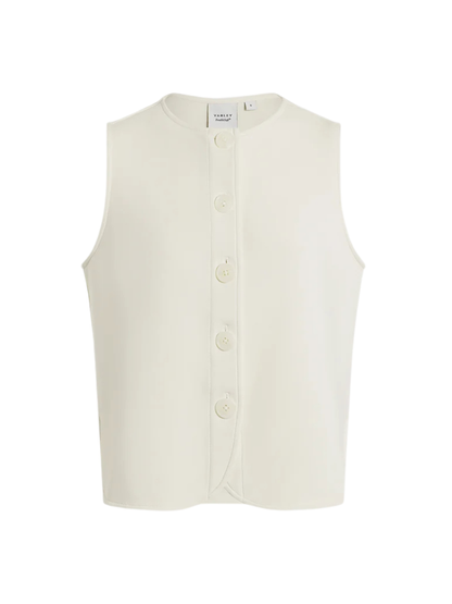 Varley Josie Button Through Tank in Pristine