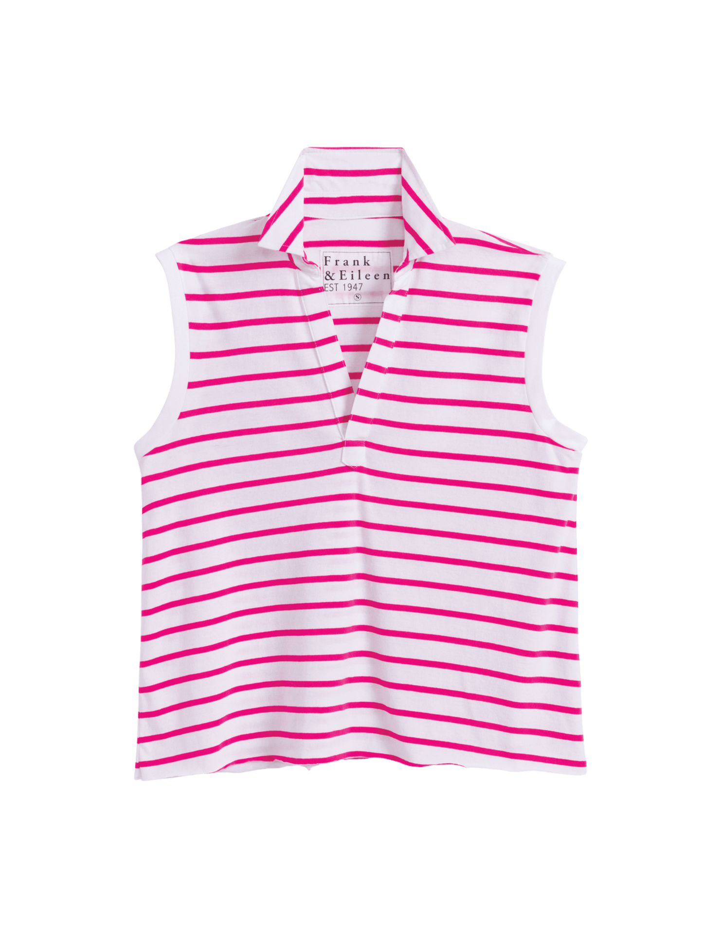 Frank & Eileen Olivia Popover Henley Tank in Lotus Stripe