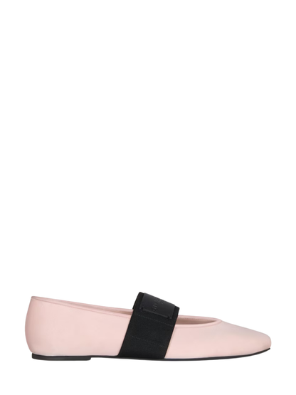Givenchy Sliced Square Ballerina Tonal in Silk Pink