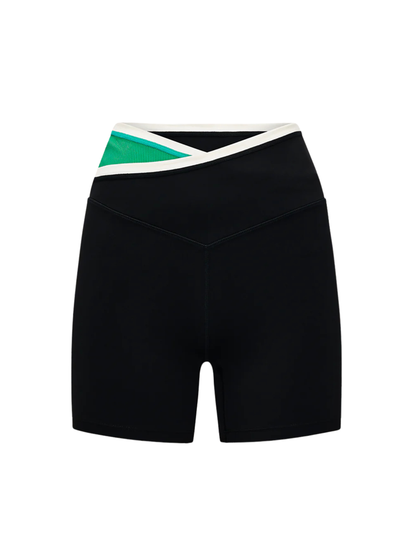 P.E Nation Status 5 inch Bike Short in Black