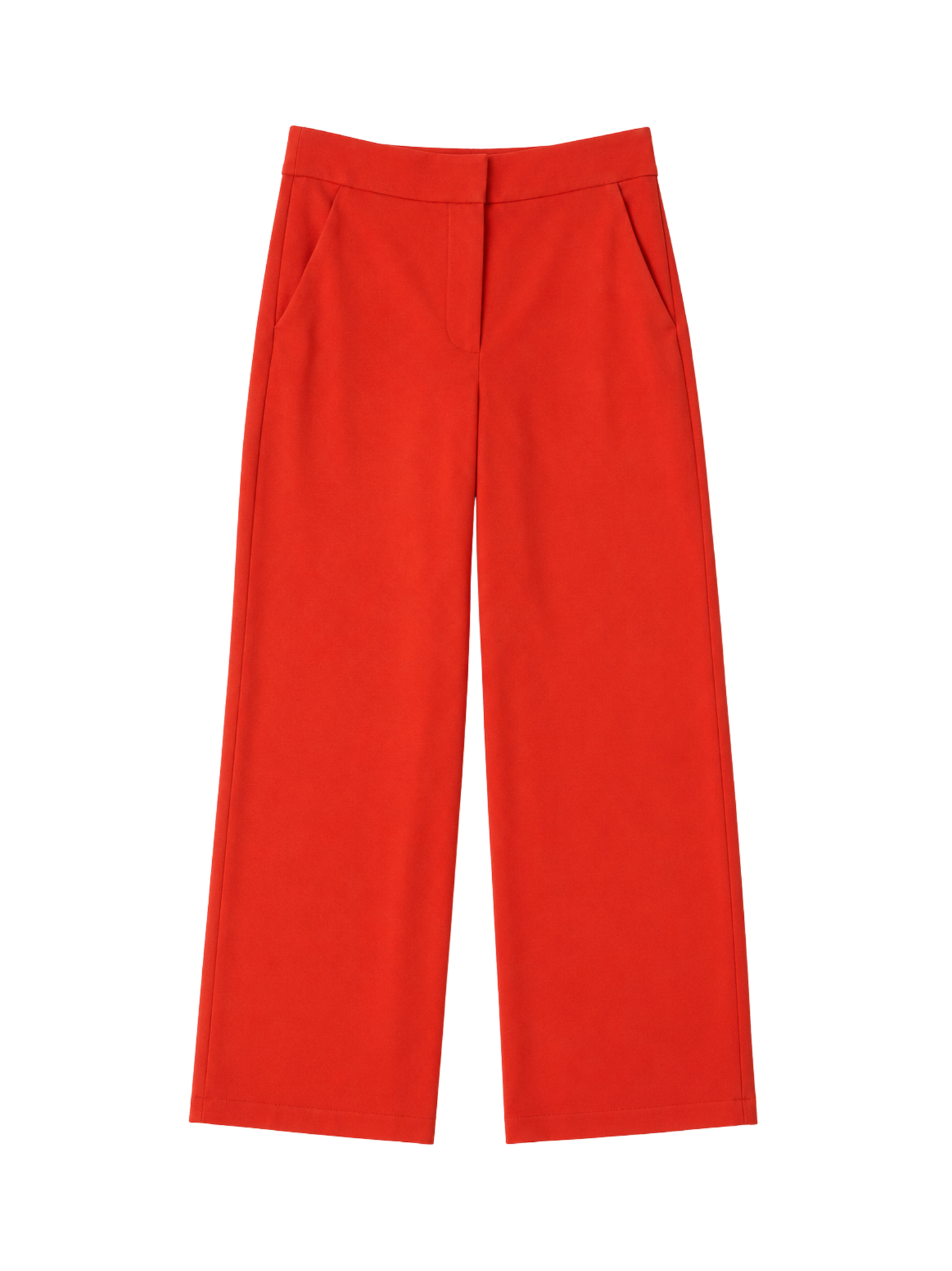 Veronica Beard Tonelli Pant in Carnelian Red