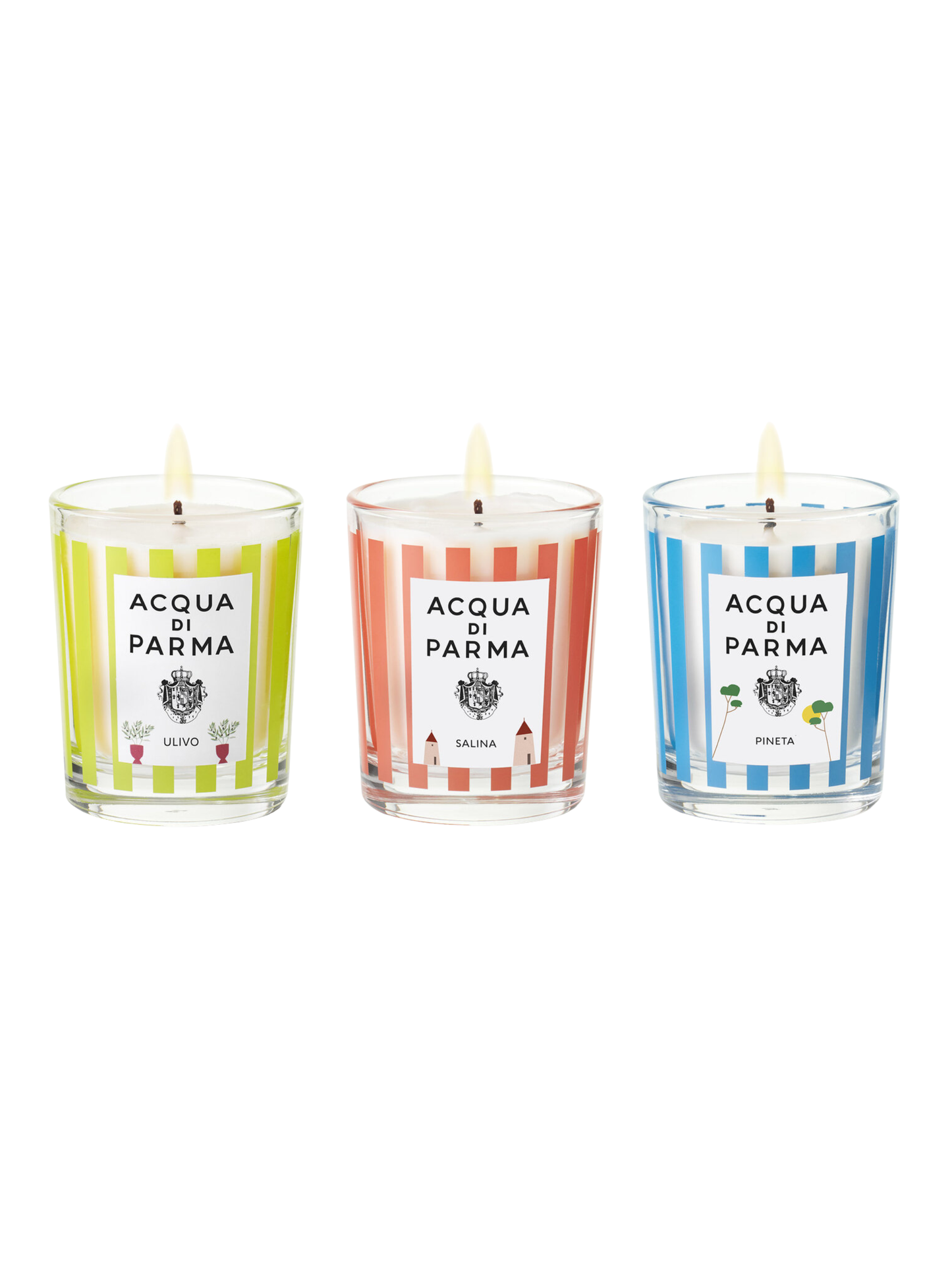 Acqua Di Parma Candles Trio Set