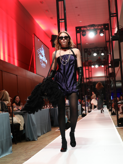 7 For All Mankind Runway Furry Vest in Wool Black - Runway Collection