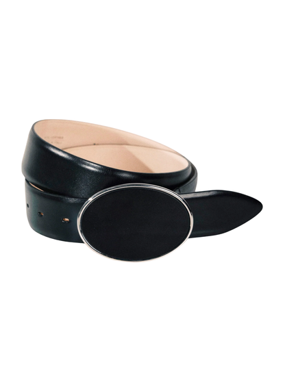 Déhanche Flint Heather Belt in Black/Silver