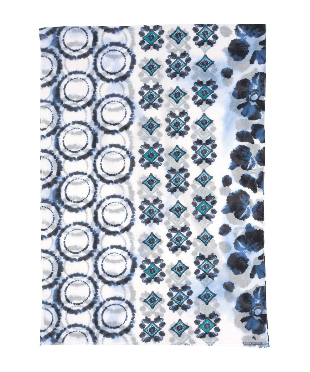 Echo Design Group Batik Patch Wrap Scarf