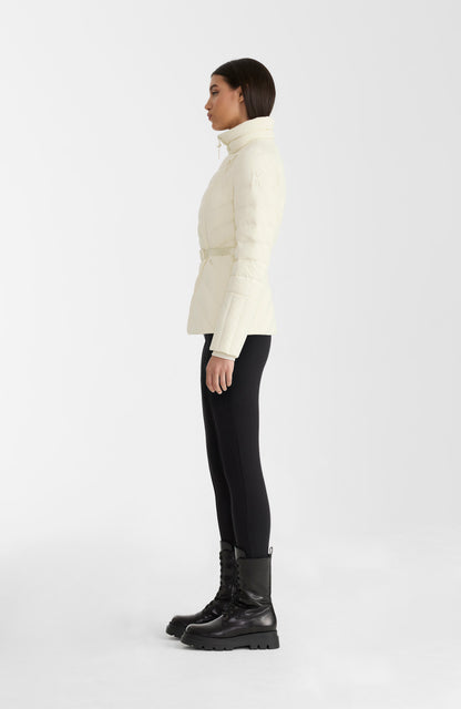 Mackage Eshe Lightweight Down Jacket in Cream