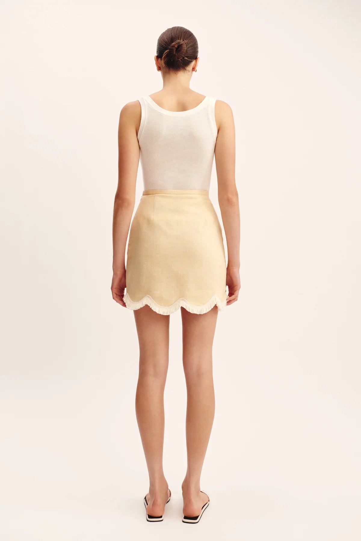Posse Essie Mini Skirt in Dusty Citron