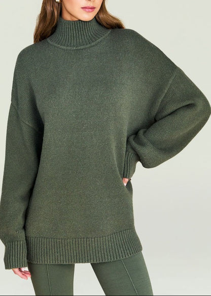 SEROYA Beatrice Sweater in Grove Green