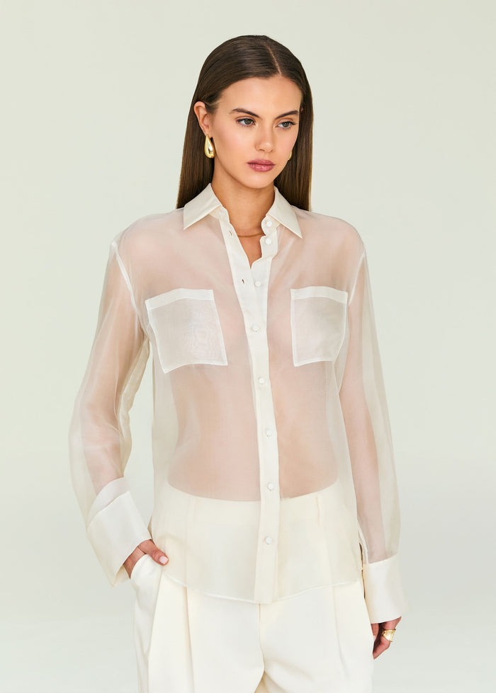 SEROYA Estella Top in Eggshell