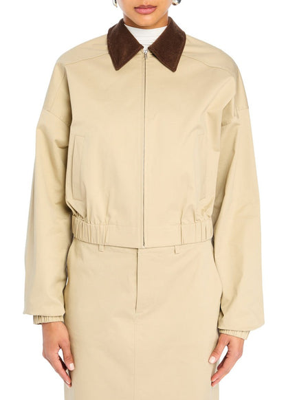 SEROYA Marielle Jacket in Sand