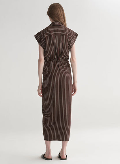 A.L.C. Emilia Dress in Ganache Stripe