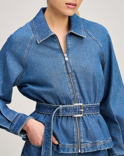 Cinq à Sept Briar Jacket in Salt Breeze