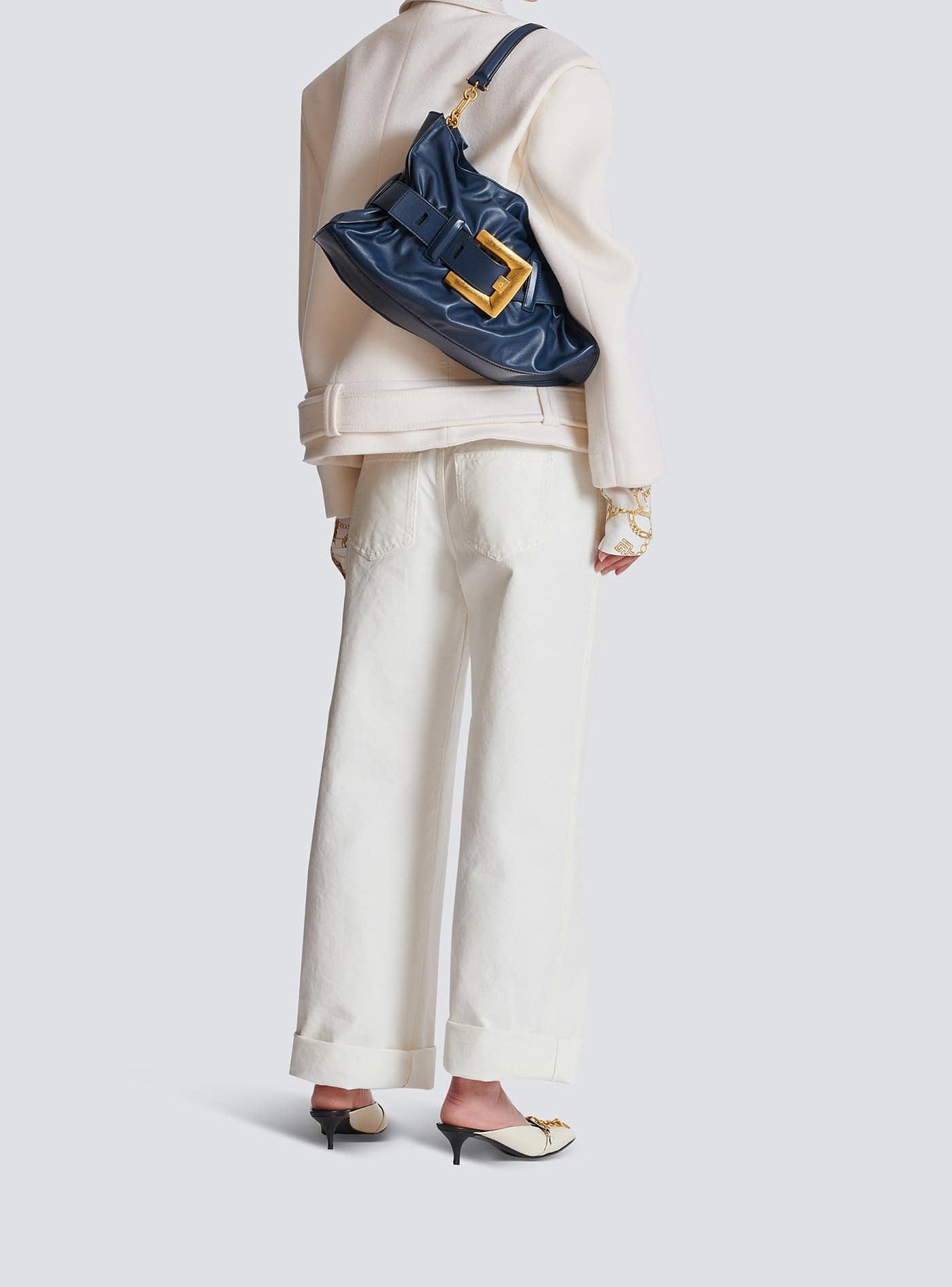 Balmain Medium Anthem Bag in Leather (More Colors)