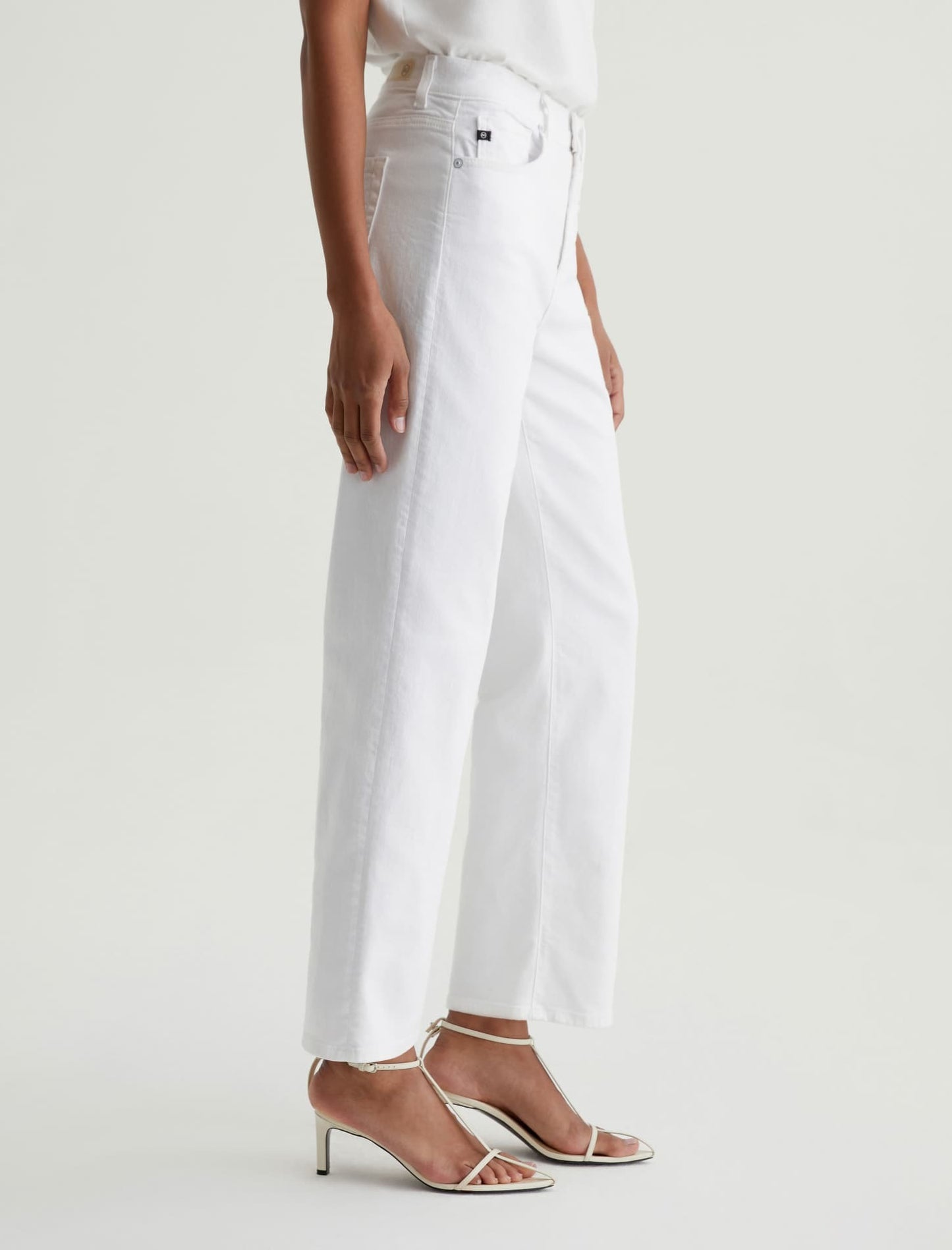 AG Jeans Brinley Crop Gallery White