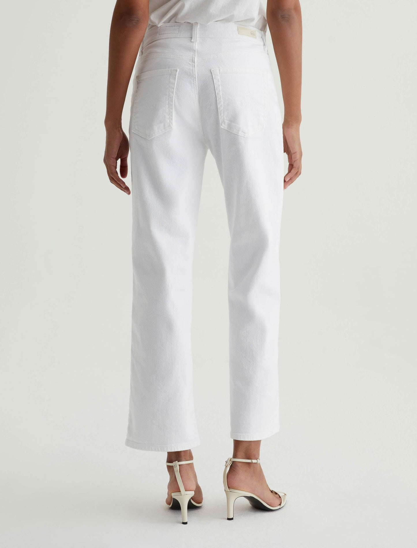 AG Jeans Brinley Crop Gallery White