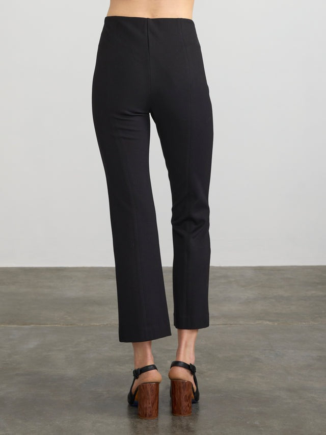 Margaret O Leary Cropped Flared Pants in Black Leigh s of Breton Village