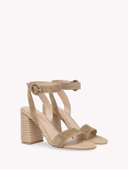 Gianvito Rossi Luana Sandals in Texas+Cuoio