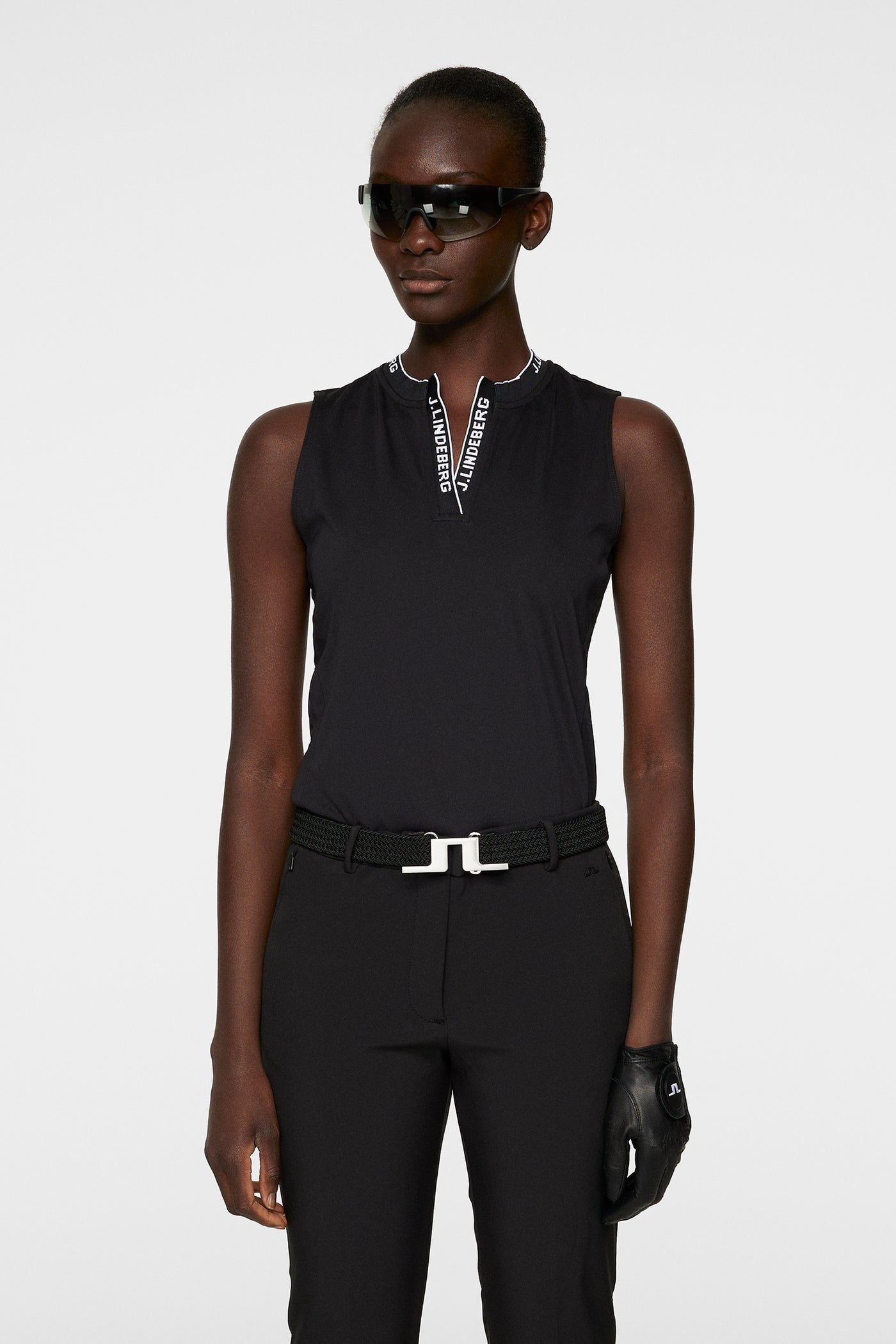 J.Lindeberg Leya Sleeveless Top in Black