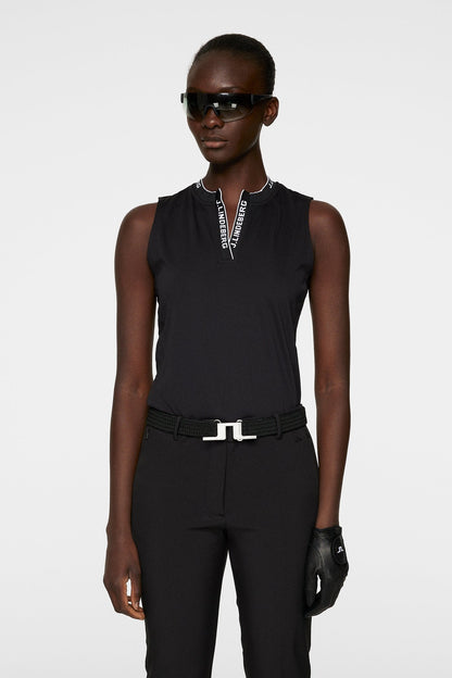 J.Lindeberg Leya Sleeveless Top in Black