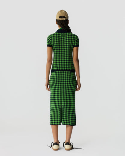 Guest in Residence Gingham Shrunken Polo (More Colors)