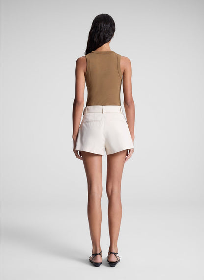 A.L.C. Oakland Short in Light Limestone