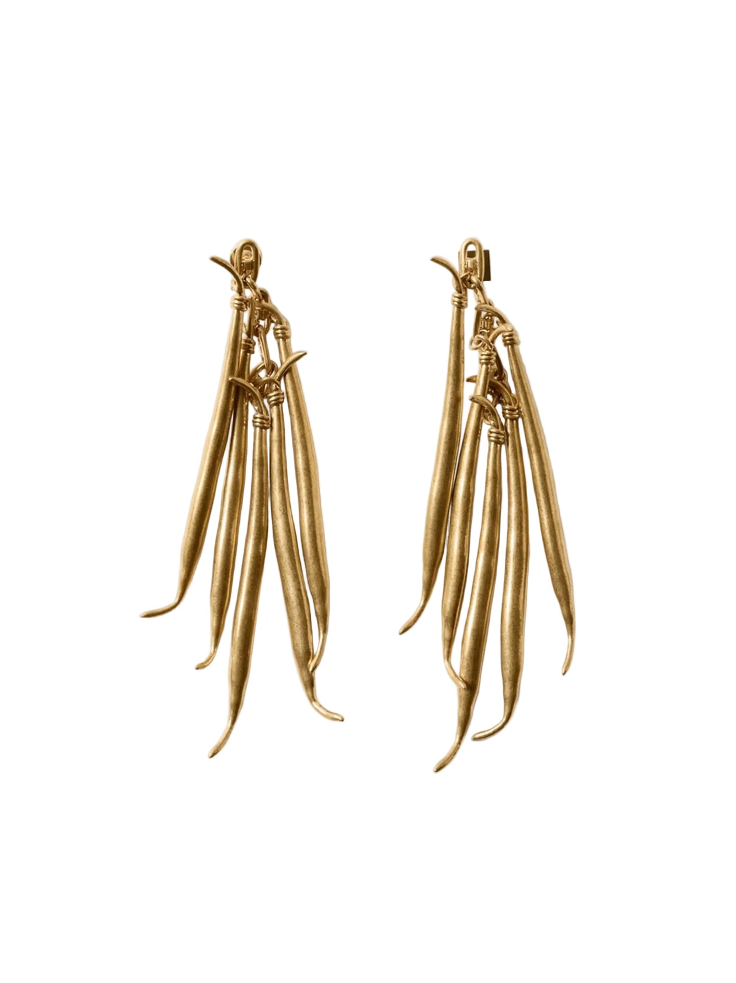 Jacquemus Haricots Earrings in Gold