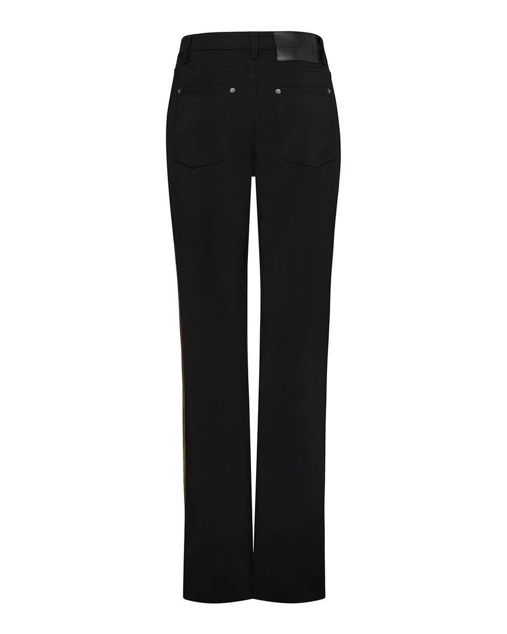 Hellessy Leon Pant in Olive Distress Wash/Black