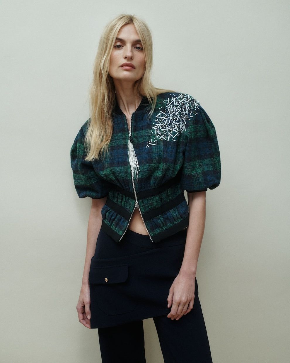 Hellessy Zina Blouse in Green