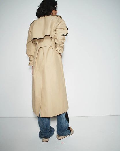 Hellessy Vaughn Trench in Beige