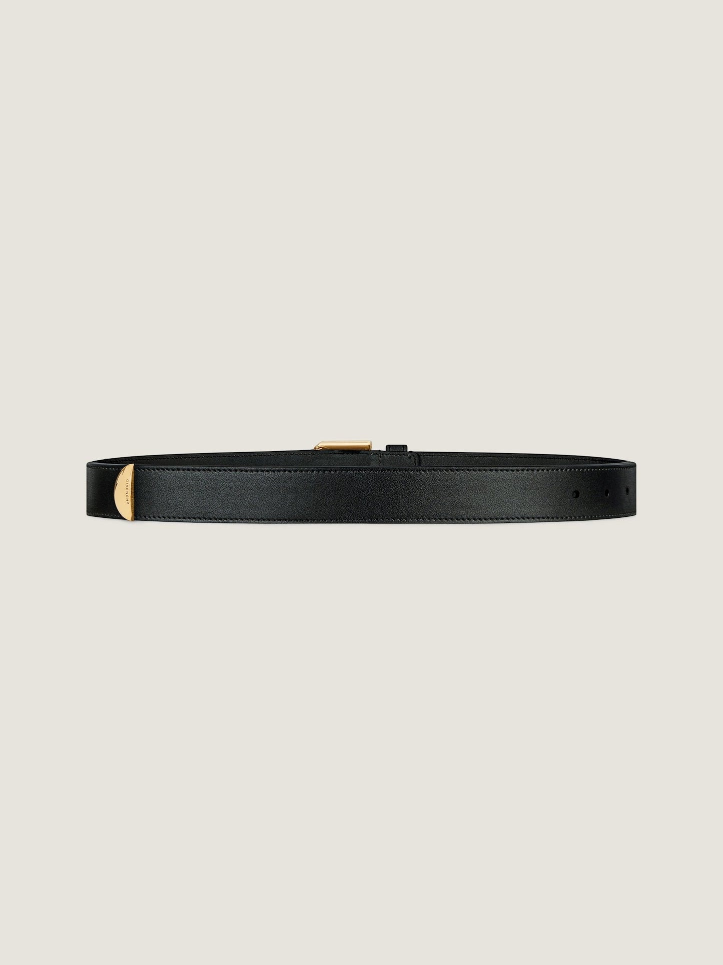 Givenchy 30mm Voyou Metal Belt in Black