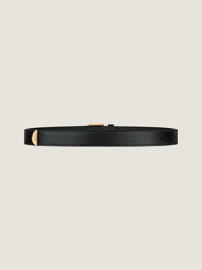Givenchy 30mm Voyou Metal Belt in Black