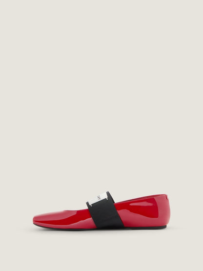 Givenchy Ballerina in Deep Red