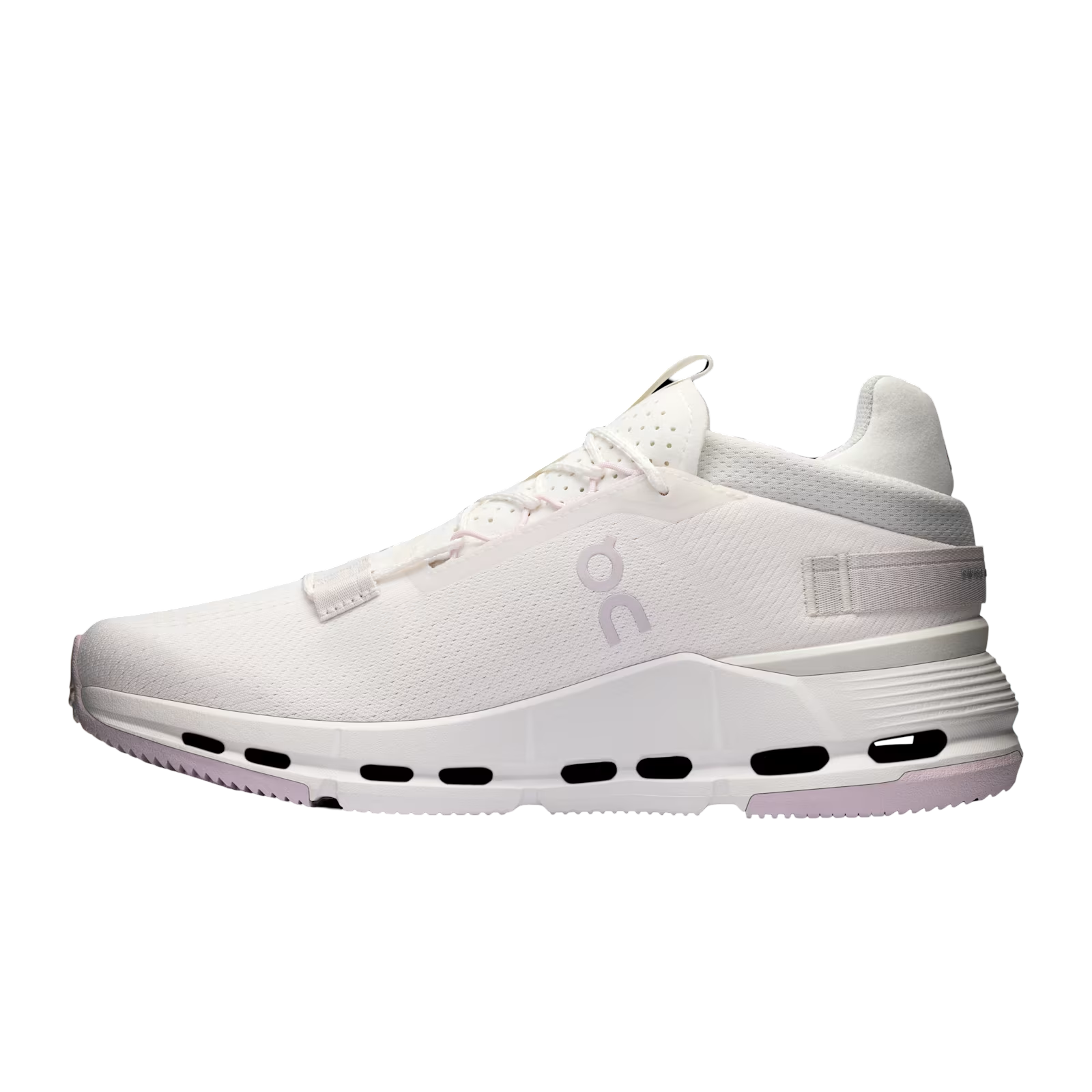 On Running Women's Cloudnova 2 Sneaker in White/Orchid
