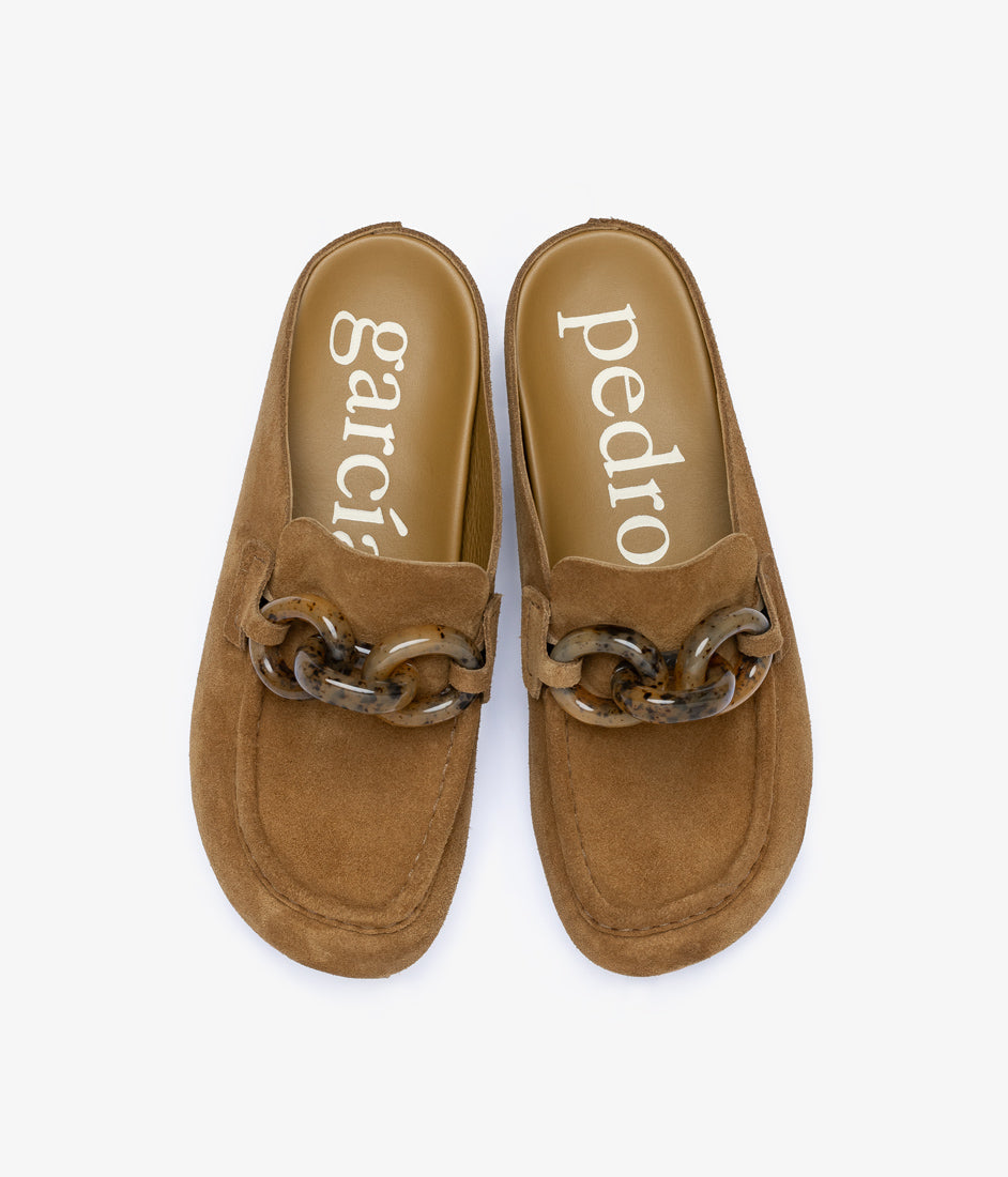 Pedro Garcia Bilma Mule in Alpaca Castoro Tortoise