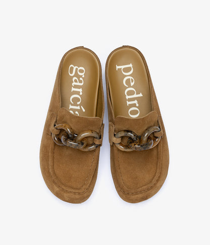 Pedro Garcia Bilma Mule in Alpaca Castoro Tortoise