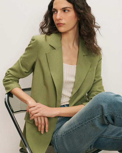 Veronica Beard McGowan Dickey Jacket in Cactus