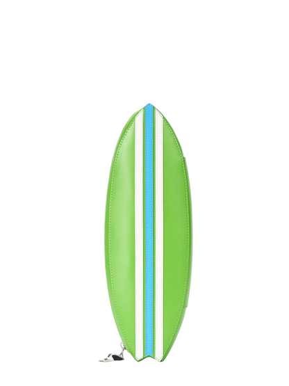Staud Surfboard Clutch in Sprout