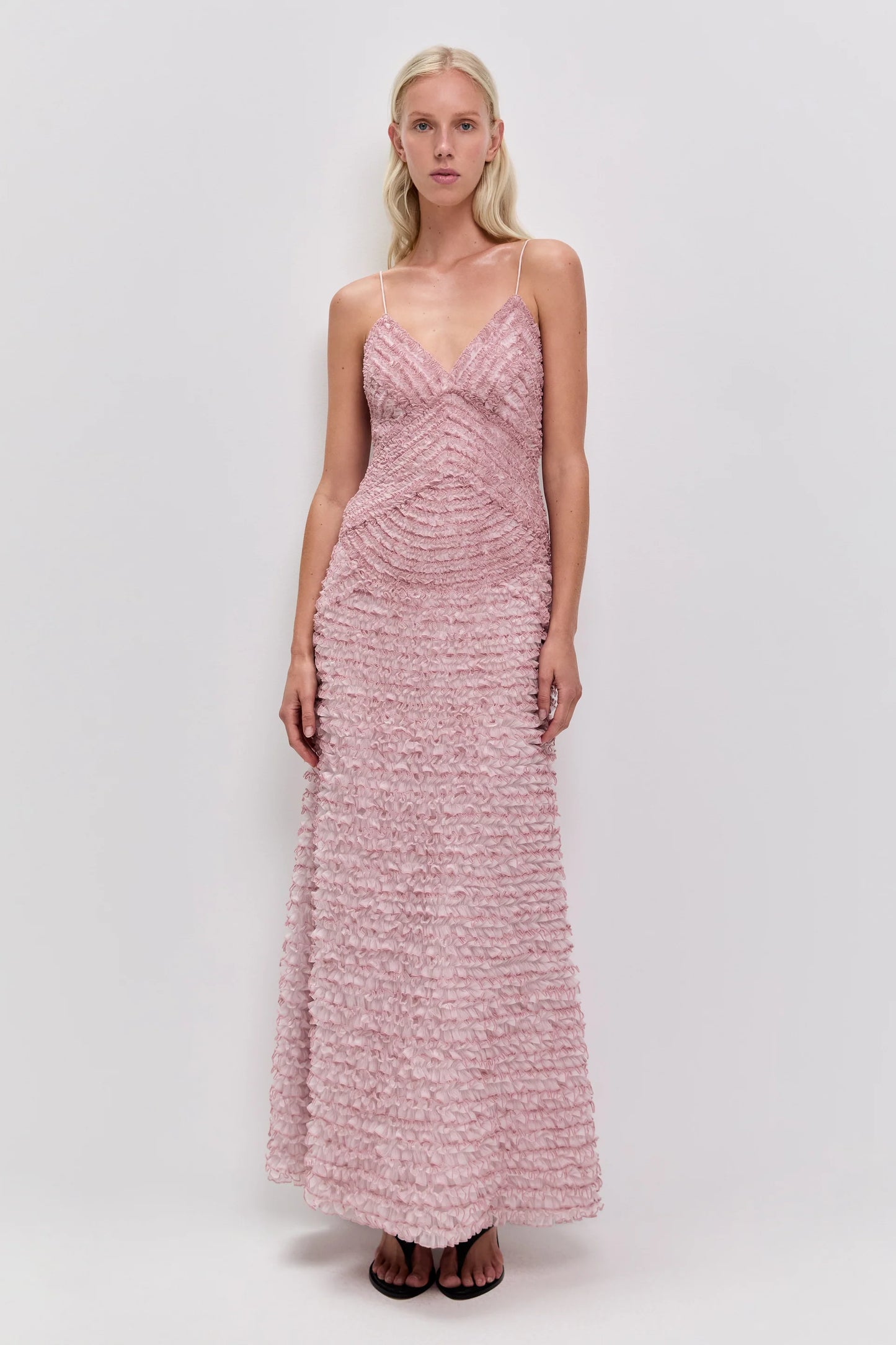 Aje Amaris Gown in Rosewater