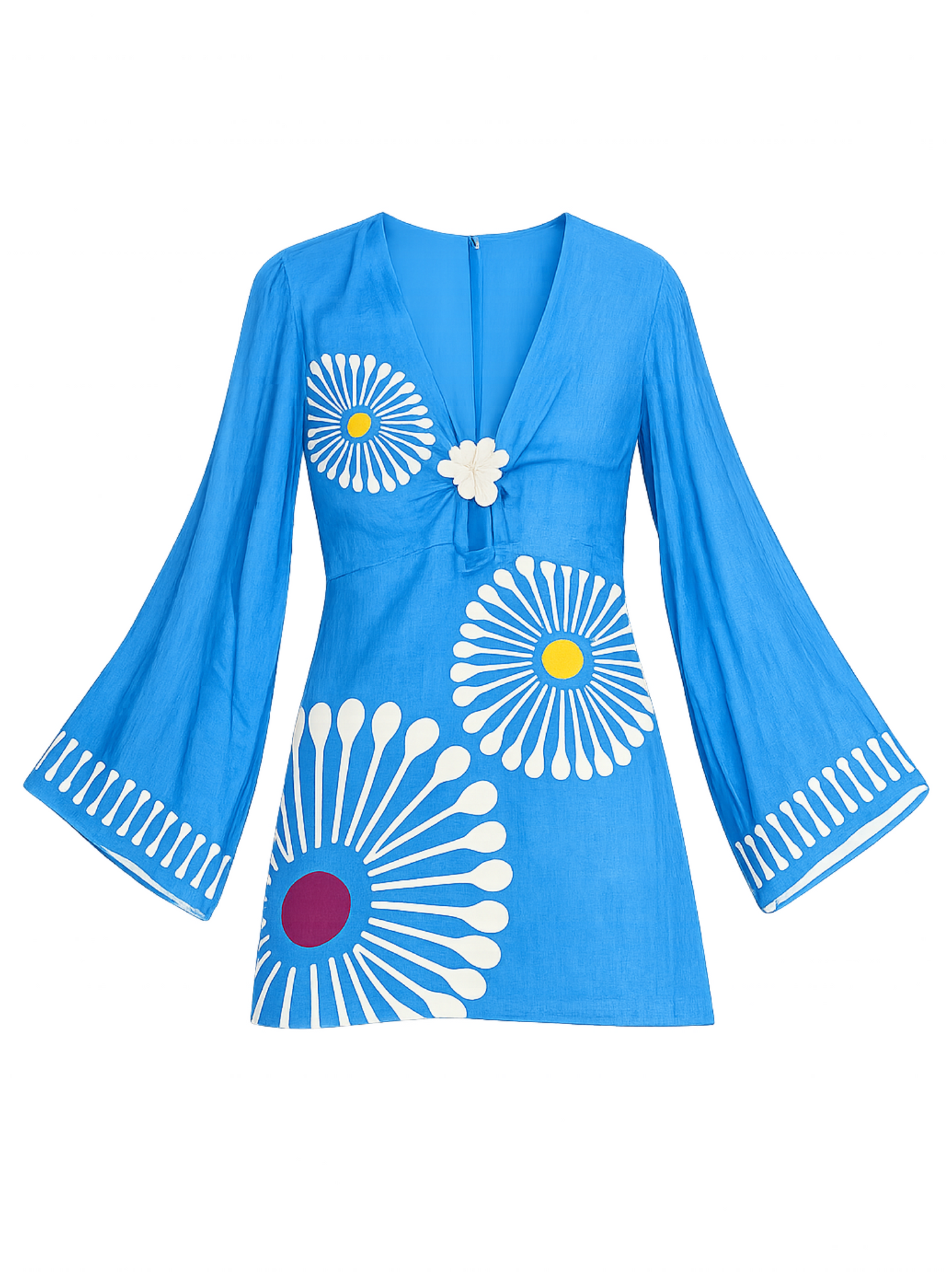 Cala de la Cruz Vera Dress in Fiori