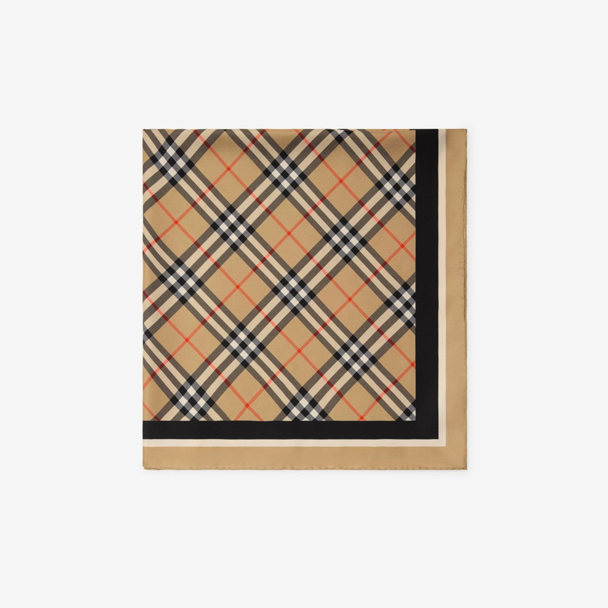 Burberry Check Silk Scarf